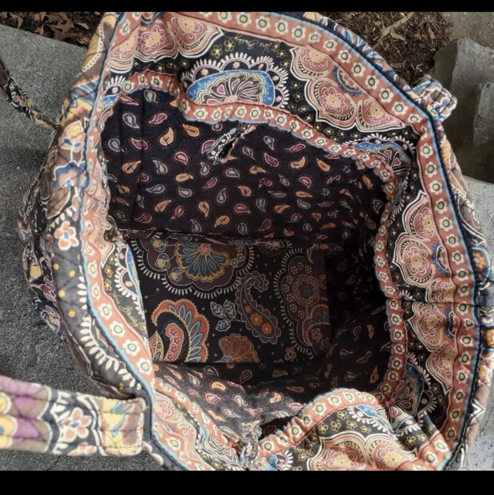 Vera Bradley Paisley Tote - Picture 3 of 10